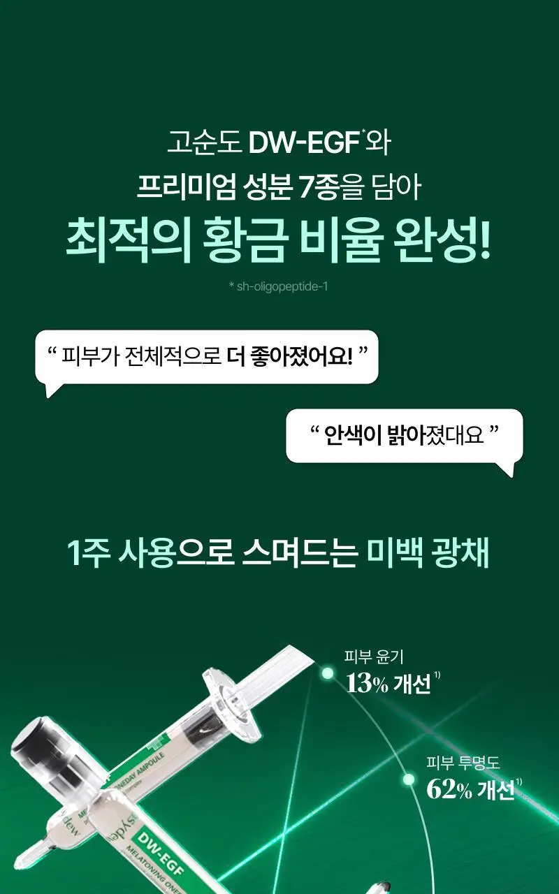 [기미개선] 대웅제약 이지듀 기미잡티앰플 12ml+1ml 기획 상세페이지 26